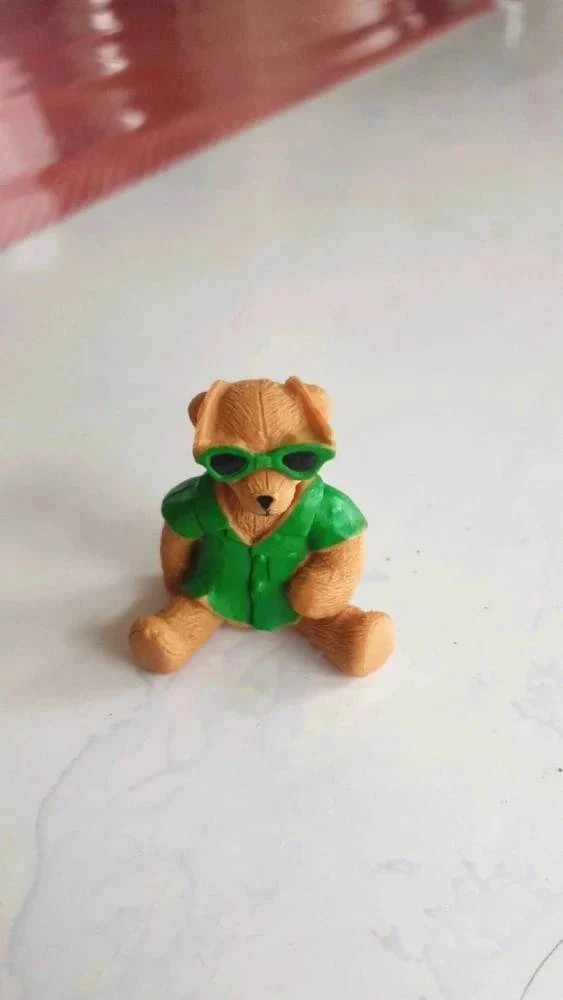 Figurine teddy bear 95 kelloggs
